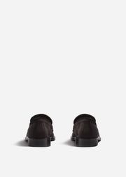 Calf Hair Loafer - Chocolate - CO Collections